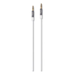 Targus® iStore 3.5 mm AUX Audio Cable, 4.9 ft, White