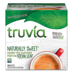 Truvia® Natural Sugar Substitute, 0.07 oz Packet, 400 Packets/Box