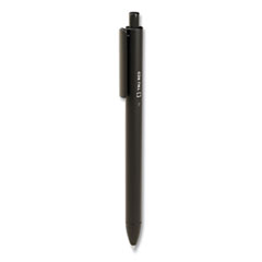 TRU RED™ Quick Dry Gel Pen, Retractable, Bold 1 mm, Black Ink, Black Barrel, 5/Pack