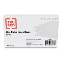 TRU RED™ Index Cards