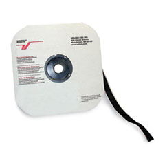 VELCRO® Brand Sticky Back Hook Fastener, Velcro 0.75" x 900", Black