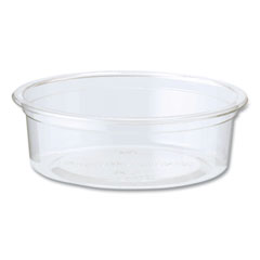 World Centric® PLA Clear Cold Cups, Flat Style, 2 oz, Clear, 2,000/Carton