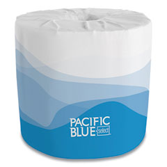 Georgia Pacific® Professional Pacific Blue Select Bathroom Tissue, Septic Safe, 2-Ply, White, 550 Sheet/Roll, 80 Rolls/Carton