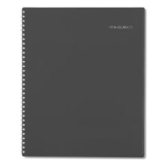 AT-A-GLANCE® DayMinder Academic Weekly/Monthly Desktop Planner, 11 x 8.5, Charcoal Cover, 12-Month (July to June): 2023 to 2024
