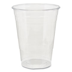 Dixie® Clear Plastic PETE Cups, 16 oz, 50/Sleeve, 20 Sleeves/Carton