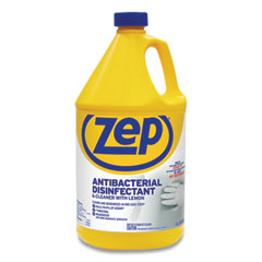 Zep Commercial® Antibacterial Disinfectant, Lemon Scent, 1 gal, 4/Carton