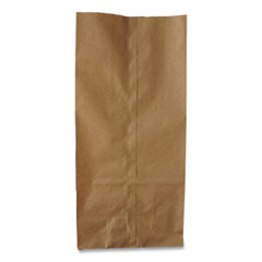 General Grocery Paper Bags, 35 lb Capacity, #6, 6" x 3.63" x 11.06", Kraft, 500 Bags