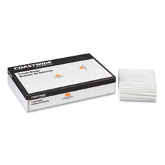 Coastwide Professional™ Linear Low-Density Can Liners, 20 to 30 gal, 0.9 mil, 30" x 36", White, 200/Carton