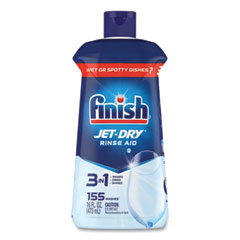 FINISH® Jet-Dry Rinse Agent, 16 oz Bottle, 6/Carton