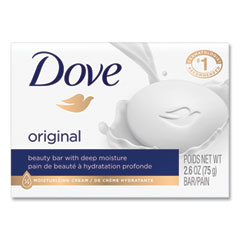 Dove® White Beauty Bar, Light Scent, 2.6 oz, 36/Carton