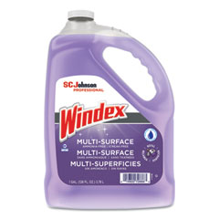 Windex® Non-Ammoniated Glass/Multi Surface Cleaner, Pleasant Scent, 128 oz Bottle