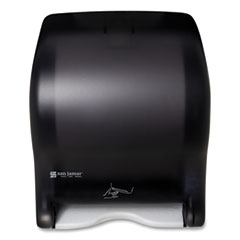 San Jamar® Smart Essence Electronic Roll Towel Dispenser, 11.88 x 9.1 x 14.4, Black