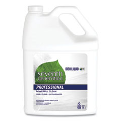 Seventh Generation® Professional Dishwashing Liquid, Free and Clear, 1 gal Bottle