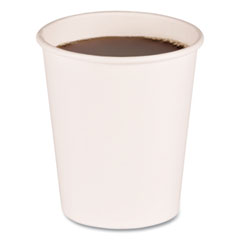 Boardwalk® Paper Hot Cups, 8 oz, White, 50 Cups/Sleeve, 20 Sleeves/Carton
