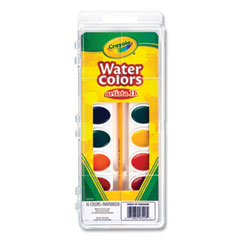 Crayola® Artista II Washable Watercolor Set, 16 Assorted Colors, Palette Tray