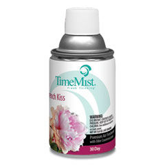 TimeMist® Premium Metered Air Freshener Refill, French Kiss, 6.6 oz Aerosol Spray, 12/Carton
