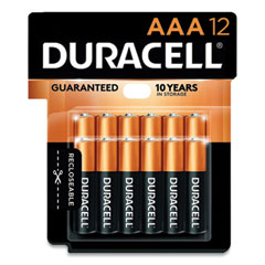 Duracell® CopperTop Alkaline AAA Batteries, 12/Pack