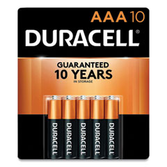 Duracell® Power Boost CopperTop Alkaline AAA Batteries, 10/Pack
