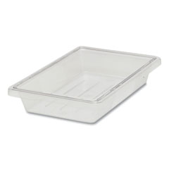 Rubbermaid® Commercial Food/Tote Boxes, 5 gal, 12 x 18 x 9, Clear