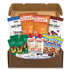 Snack Box Pros Keto Snack Box, 16 Assorted Snacks, Delivered in 1-4 Business Days