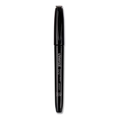 Universal™ Pen-Style Permanent Marker, Fine Bullet Tip, Black, Dozen