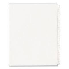 Avery® Blank Tab Legal Exhibit Index Dividers with White Tabs