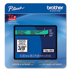Brother P-Touch® TZe Laminated Removable Label Tapes