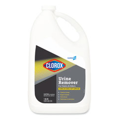 Clorox® Urine Remover for Stains and Odors, 128 oz Refill Bottle, 4/Carton