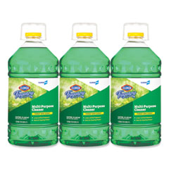 Clorox® Fraganzia Multi-Purpose Cleaner, Forest Dew Scent, 175 oz Bottle, 3/Carton