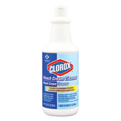 Clorox® Bleach Cream Cleanser, Fresh Scent, 32 oz Bottle, 8/Carton