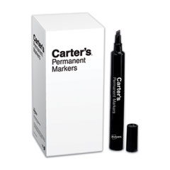 Avery Marks A Lot Black Permanent Markers (Chisel Tip, 36/Box) - 98206