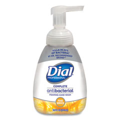 Dial® Professional Antibacterial Foaming Hand Wash, Light Citrus, 7.5 oz Pump, 8/Carton