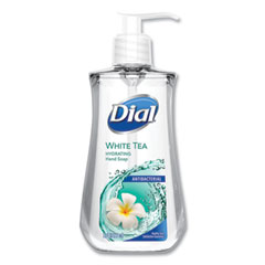 Dial® Antibacterial Liquid Soap, White Tea, 7.5 oz Pump Bottle