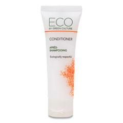 Eco By Green Culture Conditioner, Clean Scent, 30 mL, 288/Carton