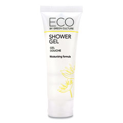 Eco By Green Culture Shower Gel, Clean Scent, 30mL, 288/Carton
