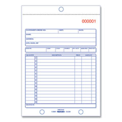 Rediform® Sales Book, 15 Lines, Two-Part Carbonless, 5.5 x 7.88, 50 Forms Total