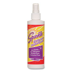 Sparkle Flat Screen and Monitor Cleaner, Pleasant Scent, 8 oz Bottle