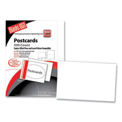 Blanks/USA® Matte Digital Postcards, 80 lb, 8.5 x 5.5, White, 2/Sheet, 500/Pack