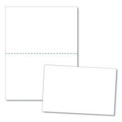 Blanks/USA® Digital Postcards, 80 lb, 8.5 x 5.5, Smooth White, 2/Sheet, 250/Pack