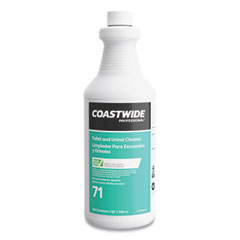 Coastwide Professional™ Multi-Purpose Washroom Toilet Cleaner 71, 1 qt, 6/Carton