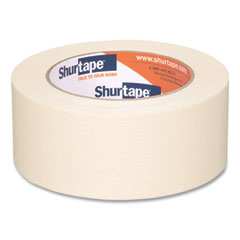 Shurtape® CP 105 General Purpose Grade Medium-High Adhesion Masking Tape, 1.88" x 60.15 yds, Natural, 24/Carton