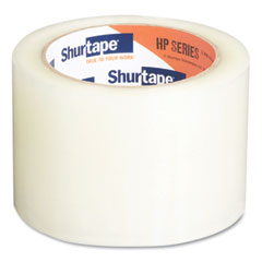 Shurtape® HP 100 General Purpose Grade Hot Melt Packaging Tape, 2.83" x 109.3 yds, Clear, 24/Carton