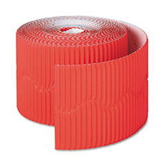 Pacon® Bordette Decorative Border, 2 1/4" x 50' Roll, Flame Red