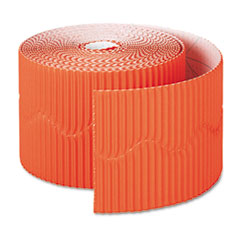 Pacon® Bordette Decorative Border, 2 1/4" x 50' Roll, Orange