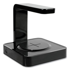 Vivitar® PureMobile Wireless Charger, USB Port, Black