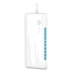 Vivitar® PureMobile USB Power Bank, 6000 mAh, Two USB-A Ports, White