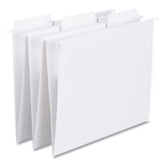 Smead™ FasTab Hanging Folders, Letter Size, 1/3-Cut Tabs, White, 20/Box