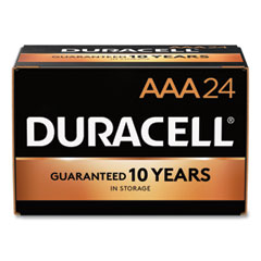 Duracell® CopperTop Alkaline AAA Batteries, 24/Box