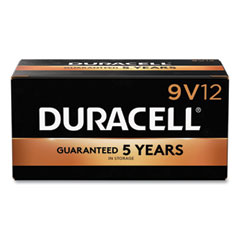 Duracell® CopperTop Alkaline 9V Batteries, 12/Box