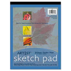 Pacon® Art1st Sketch Pad, 60 lbs. Heavyweight Drawing Paper. 9 x 12, 50 Sheets
